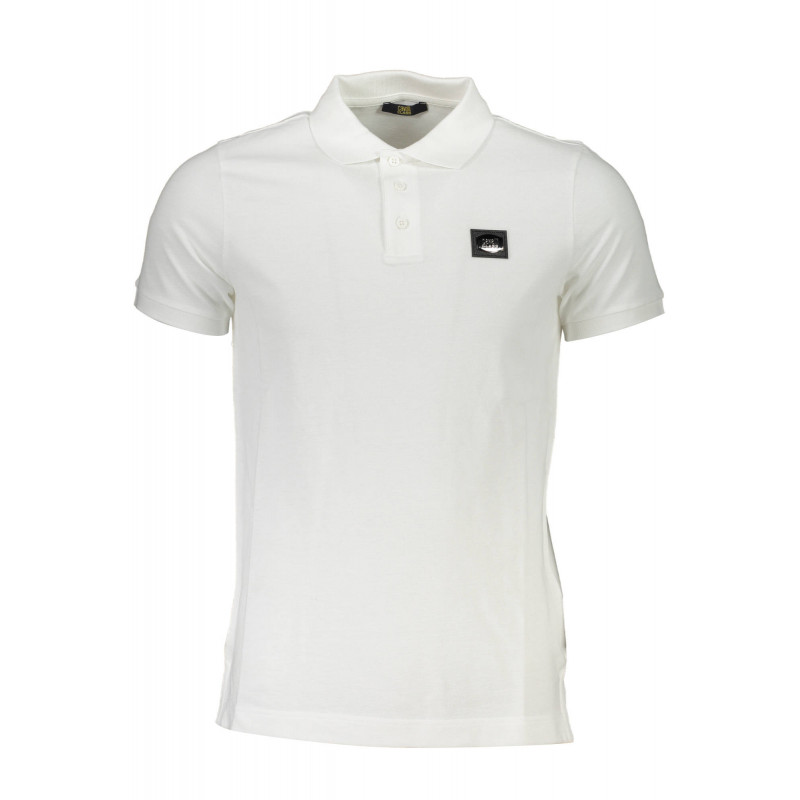 CAVALLI CLASS POLO MANCHES COURTES HOMME BLANC