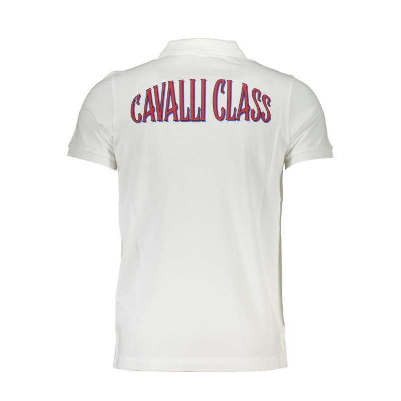 CAVALLI CLASS POLO MANGA CORTA HOMBRE BLANCO
