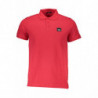 CAVALLI CLASS POLO MANCHES COURTES HOMME ROUGE