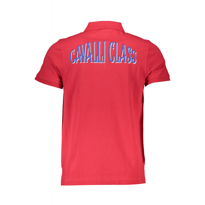 CAVALLI CLASS POLO MANGA CORTA HOMBRE ROJO