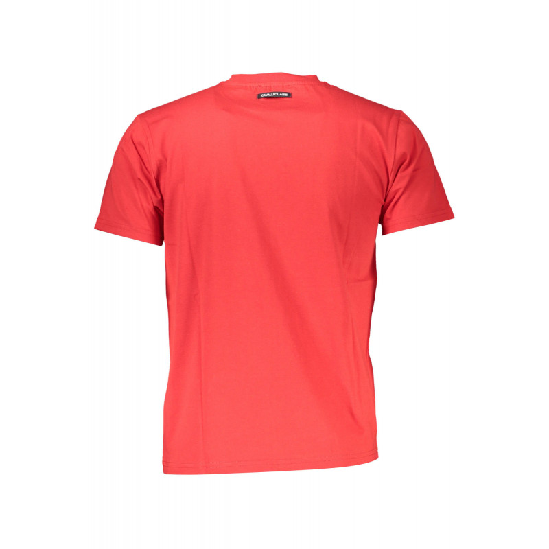 CAVALLI CLASS T-SHIRT KURZARM HERREN ROT