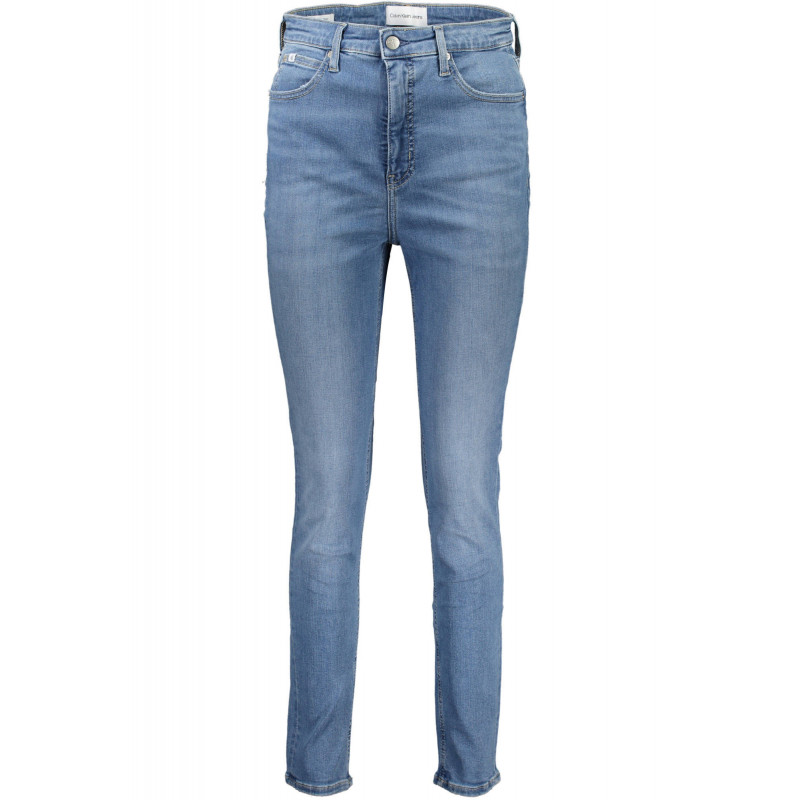 JEANS DENIM MUJER CALVIN KLEIN AZUL CLARO