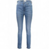 JEANS DENIM MUJER CALVIN KLEIN AZUL CLARO