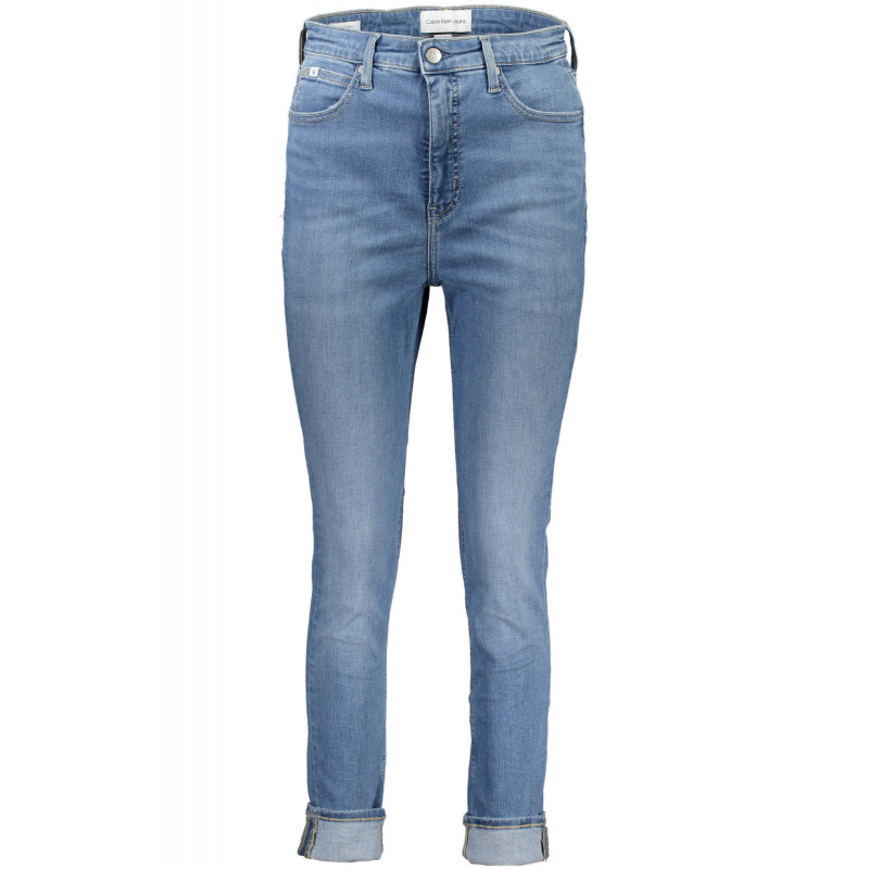 JEANS DENIM MUJER CALVIN KLEIN AZUL CLARO