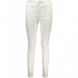 CALVIN KLEIN DAMEN-DENIM-JEANS WEISS