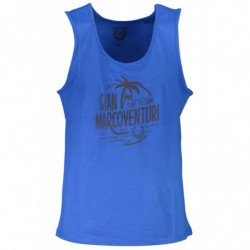GIAN MARCO VENTURI MAN BLAUES TANKTOP