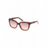 GUESS JEANS BRAUNE SONNENBRILLE FÜR DAMEN