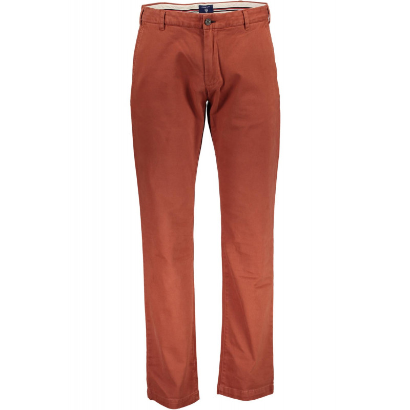 GANT MEN'S BROWN TROUSERS