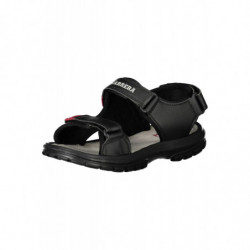 CARRERA BLACK MAN SANDAL FOOTWEAR