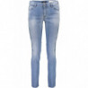 JUST CAVALLI JEANS DENIM WOMAN LIGHT BLUE