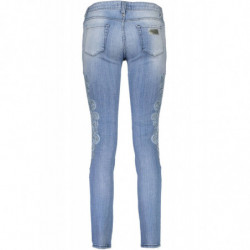 JUST CAVALLI JEANS DENIM WOMAN LIGHT BLUE