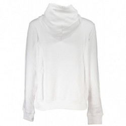 TOMMY HILFIGER WOMEN'S WHITE SWEATSHIRT WITHOUT ZIP