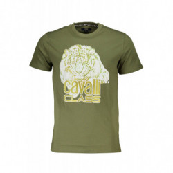 CAVALLI CLASS T-SHIRT KURZARM HERREN GRÜN