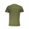 CAMISETA CAVALLI CLASS MANGA CORTA HOMBRE VERDE