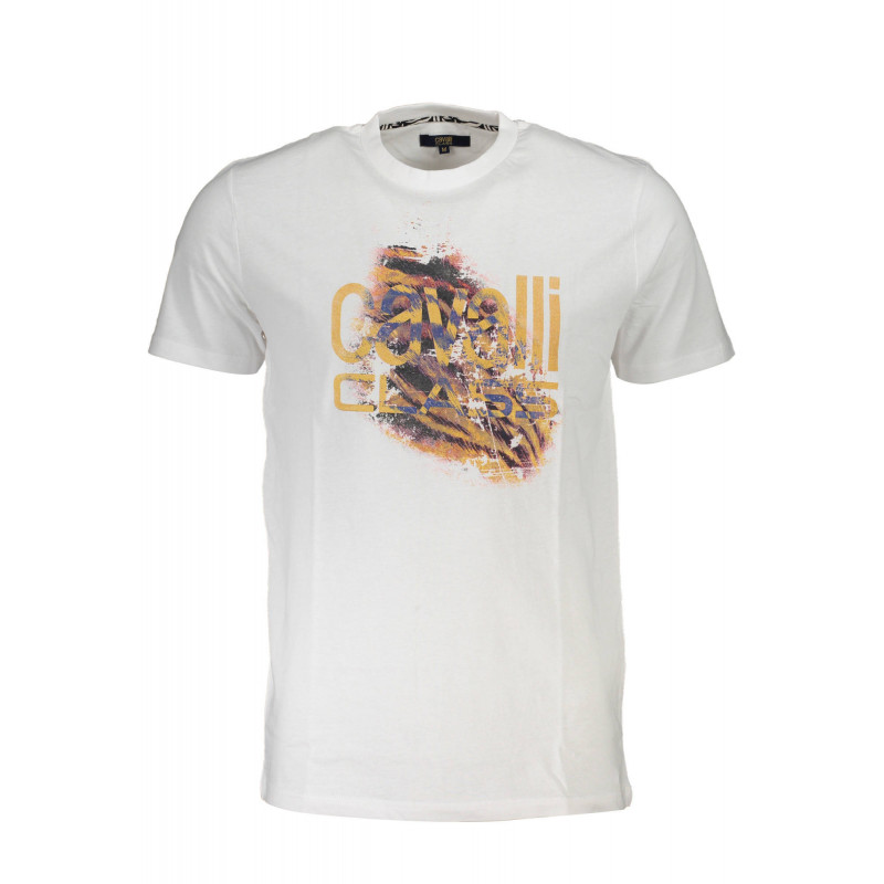 CAVALLI CLASS T-SHIRT KURZARM HERREN WEISS