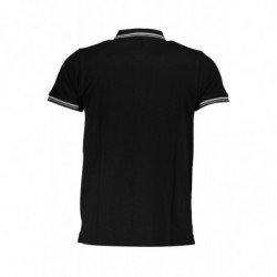 CAVALLI CLASS POLO KURZARM HERREN SCHWARZ