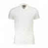 CAVALLI CLASS POLO KURZARM HERREN WEISS