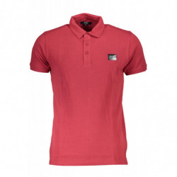 CAVALLI CLASS POLO MANGA CORTA HOMBRE ROJO