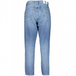 CALVIN KLEIN JEANS DENIM DONNA AZZURRO