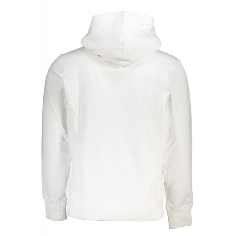 SWEAT-SHIRT SANS FERMETURE ÉCLAIR BLANC CALVIN KLEIN POUR HOMMES