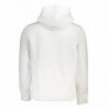 CALVIN KLEIN MEN'S WHITE ZIPLESS SWEATSHIRT