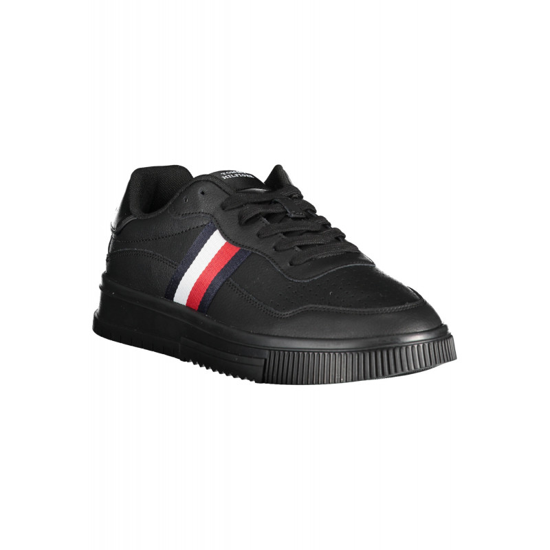 CHAUSSURES DE SPORT POUR HOMMES TOMMY HILFIGER NOIRES
