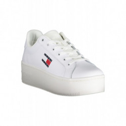 TOMMY HILFIGER WHITE WOMEN'S SPORTS SHOES