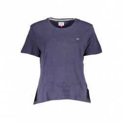 TOMMY HILFIGER DAMEN KURZARM T-SHIRT BLAU