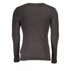 TOMMY HILFIGER T-SHIRT À MANCHES LONGUES HOMME NOIR