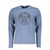 NORTH SAILS T-SHIRT MANCHES LONGUES HOMME BLEU
