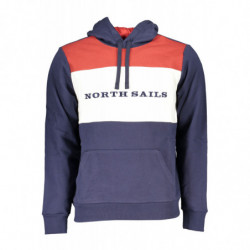 NORTH SAILS BLAUES SWEATSHIRT FÜR HERREN MIT REISSVERSCHLUSS