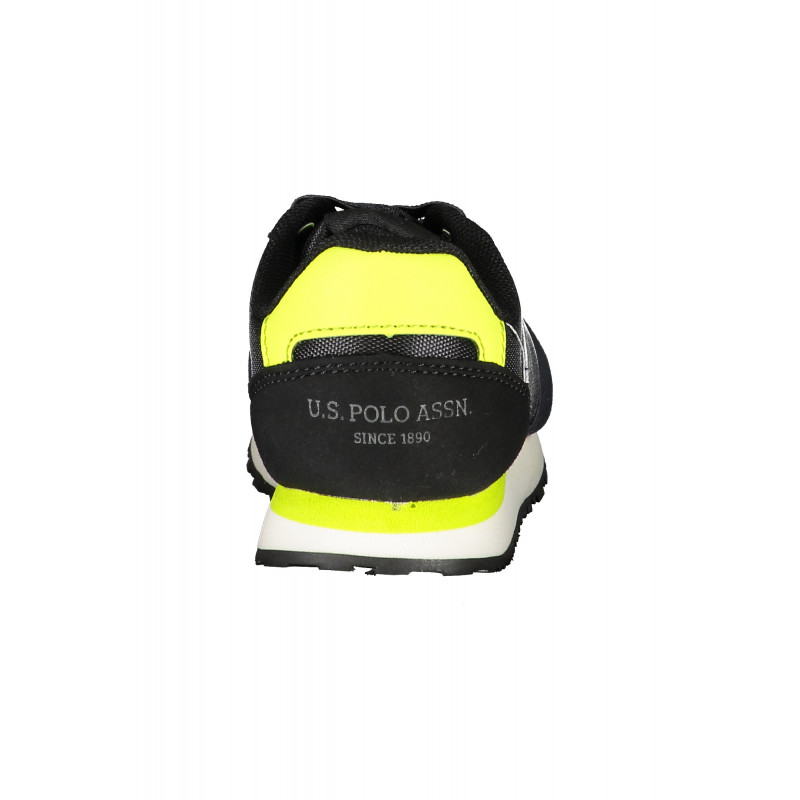 US POLO ASSN. SCHWARZE KINDER-SPORTSCHUHE