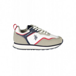 US POLO ASSN. WEISSE KINDER-SPORTSCHUHE