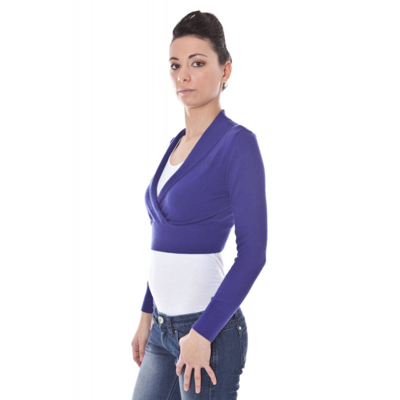 DATCH SHRUG MANCHES LONGUES FEMME VIOLET