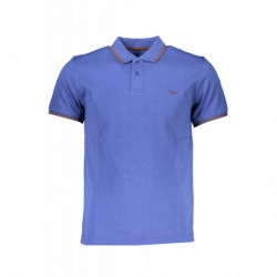 HARMONT & BLAINE MEN'S SHORT SLEEVED POLO SHIRT BLUE