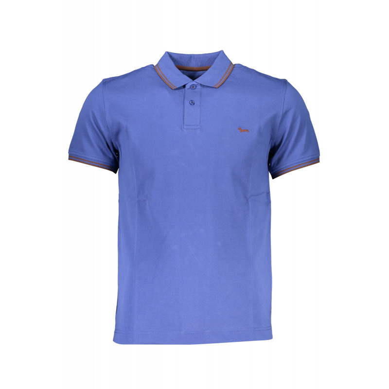 POLO MANGA CORTA HOMBRE HARMONT & BLAINE AZUL