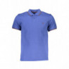 HARMONT & BLAINE MEN'S SHORT SLEEVED POLO SHIRT BLUE