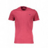 HARMONT & BLAINE T-SHIRT HOMME ROUGE À MANCHES COURTES