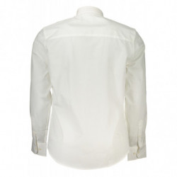 NORTH SAILS MEN'S WHITE LONG SLEEVE SHIRT