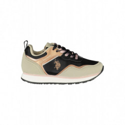 US POLO BESTER PREIS SCHWARZE KINDER-SPORTSCHUHE