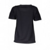 JUST CAVALLI T-SHIRT MANICHE CORTE DONNA NERO