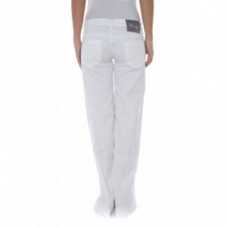 PHARD PANTALONE DONNA BIANCO