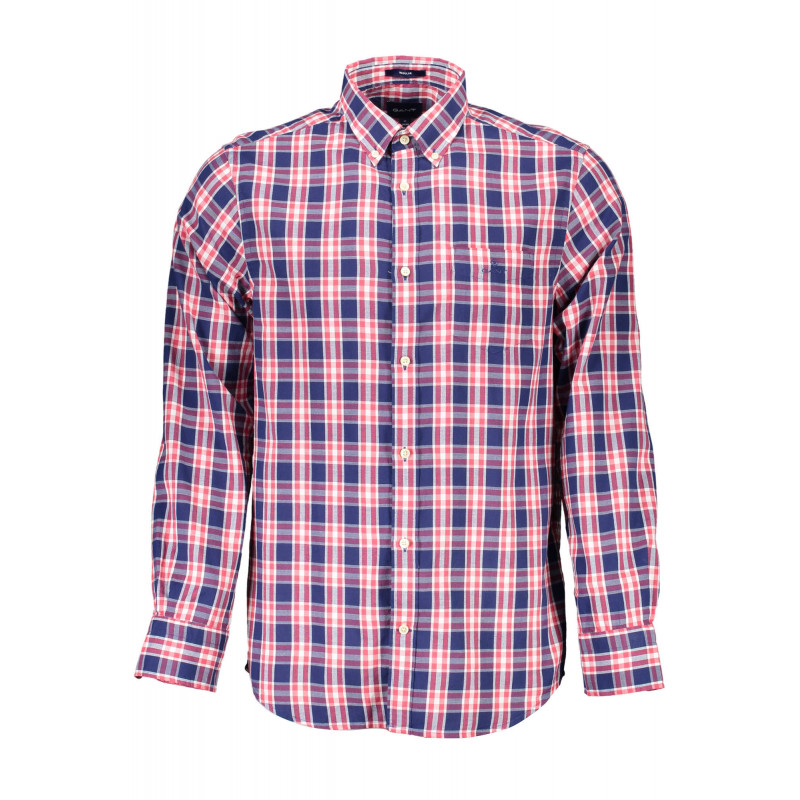 GANT CHEMISE À MANCHES LONGUES HOMME BLEU