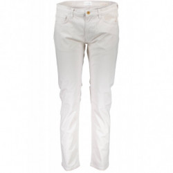 GANT WHITE WOMEN'S TROUSERS