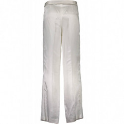 JUST CAVALLI WOMEN'S WHITE TROUSERS