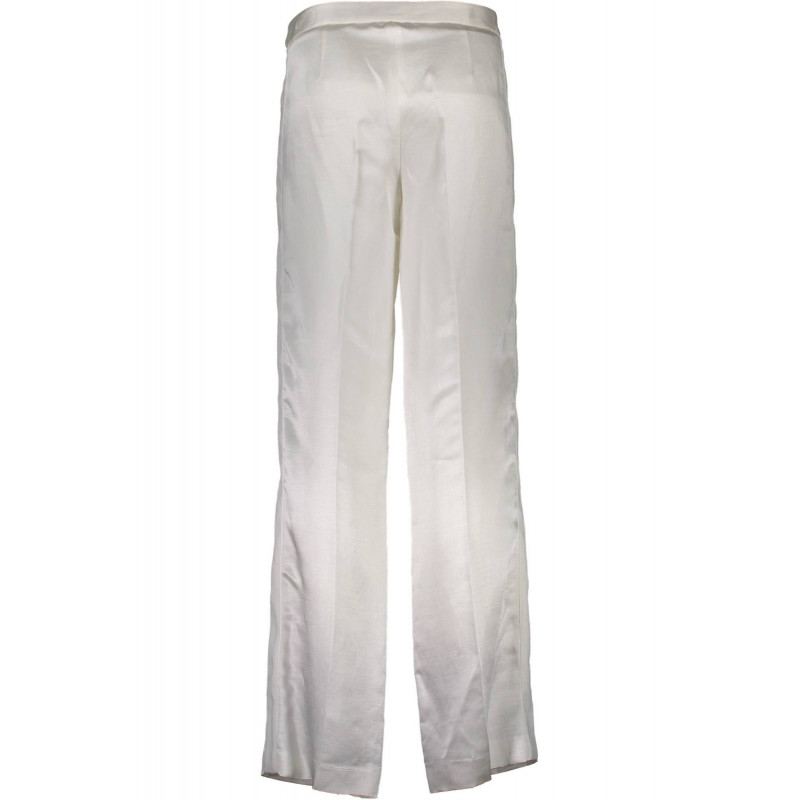 JUST CAVALLI WOMEN'S WHITE TROUSERS