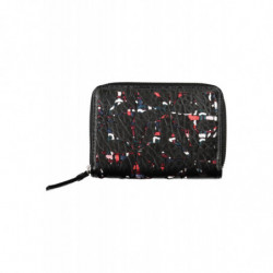 DESIGUAL SCHWARZE DAMEN-GELDBÖRSE