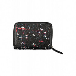 PORTEFEUILLE FEMME DESIGUAL NOIR