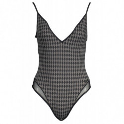 KARL LAGERFELD BEACHWEAR WOMEN'S ONE-PIECE SWIMSUIT BLACK
