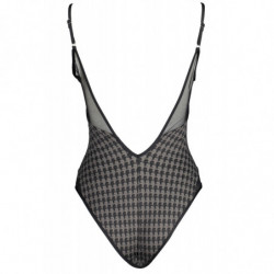 KARL LAGERFELD BEACHWEAR MAILLOT DE BAIN UNE PIÈCE FEMME NOIR